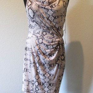 Jennifer Lopez Snakeskin print dress - NEW - Size Medium